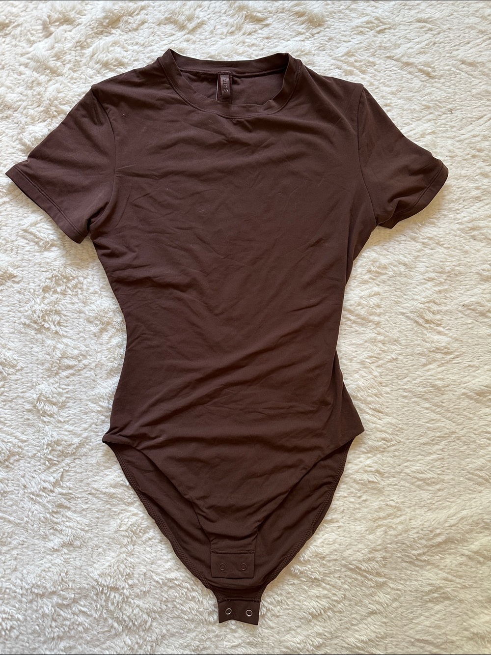 SKIMS Chocolate Brown Bodysuit